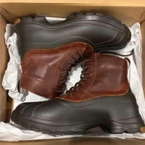 Men's Sperry Duck Boots, size 7.5/Women's size 9.5 - BRAND NEW! - Picture 1 of 7